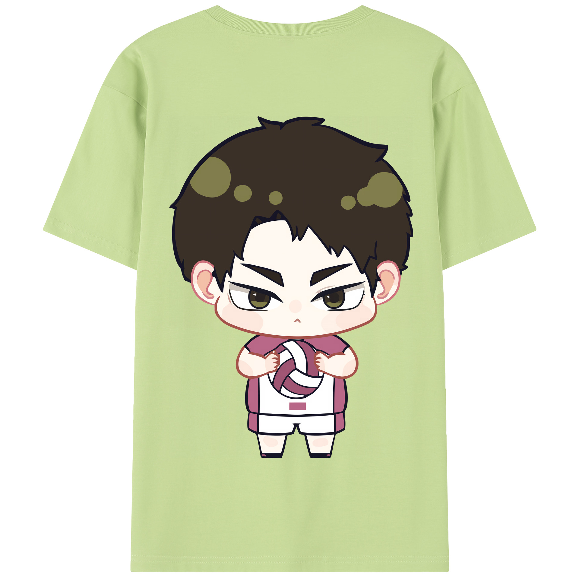 （画像用） ハイキュー!! Haikyu!! 綿100％半袖Tシャツ（背面プリント）